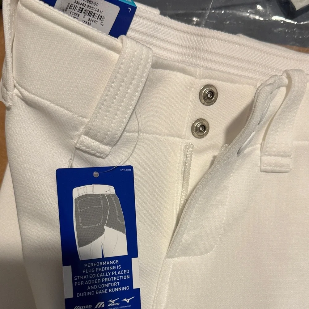 Mizuno White Girls Softball Pants - Picture 5 of 5